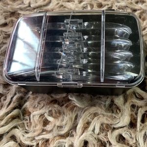 eye goggles. Also , eyelash curler (purple) not ever been used qty.(43)